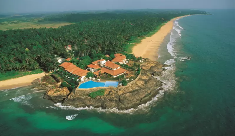 Saman Villas-Aerial View from North
